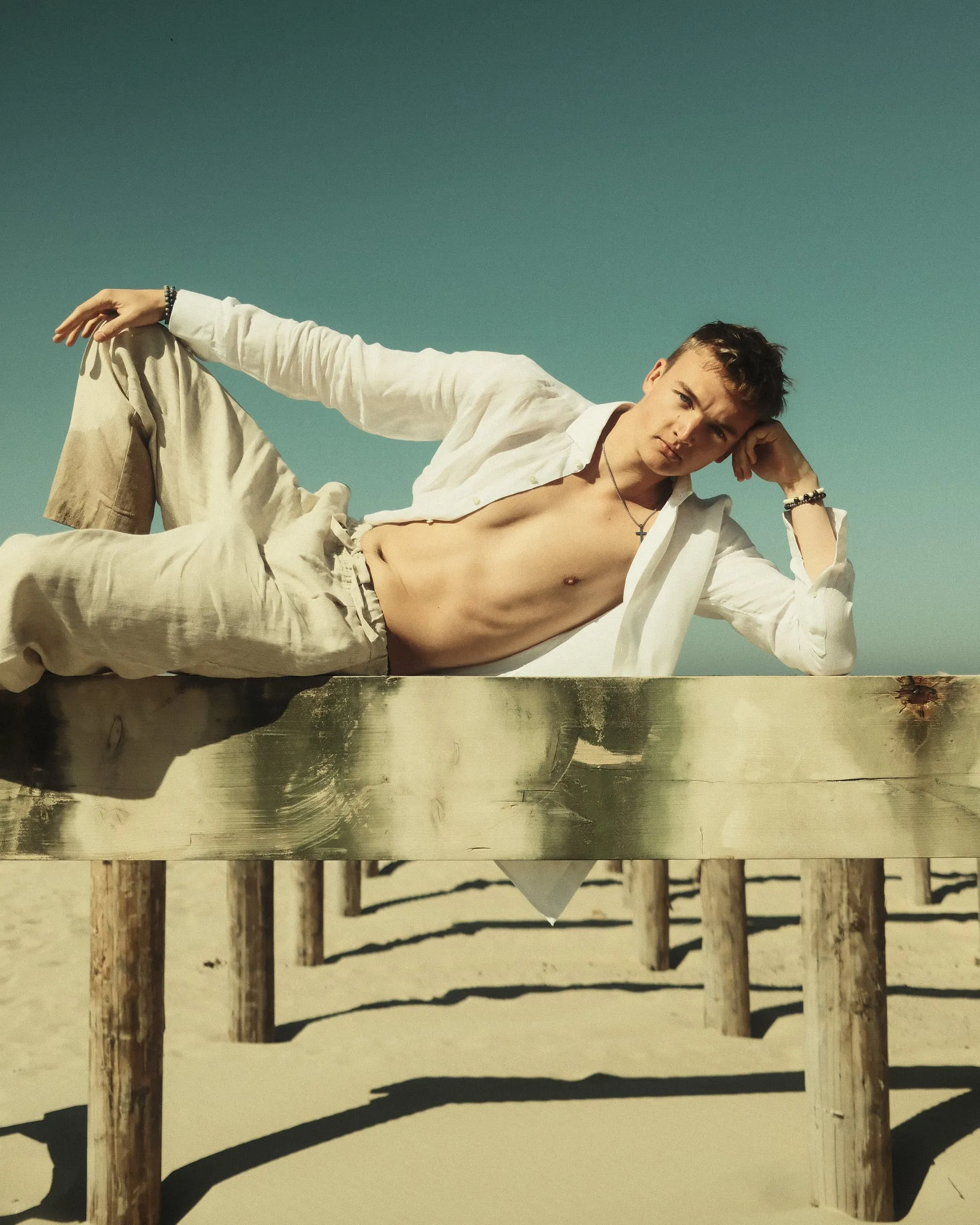 Laurin Bassler — Editorial in Texel photographed by Erisa Berisha